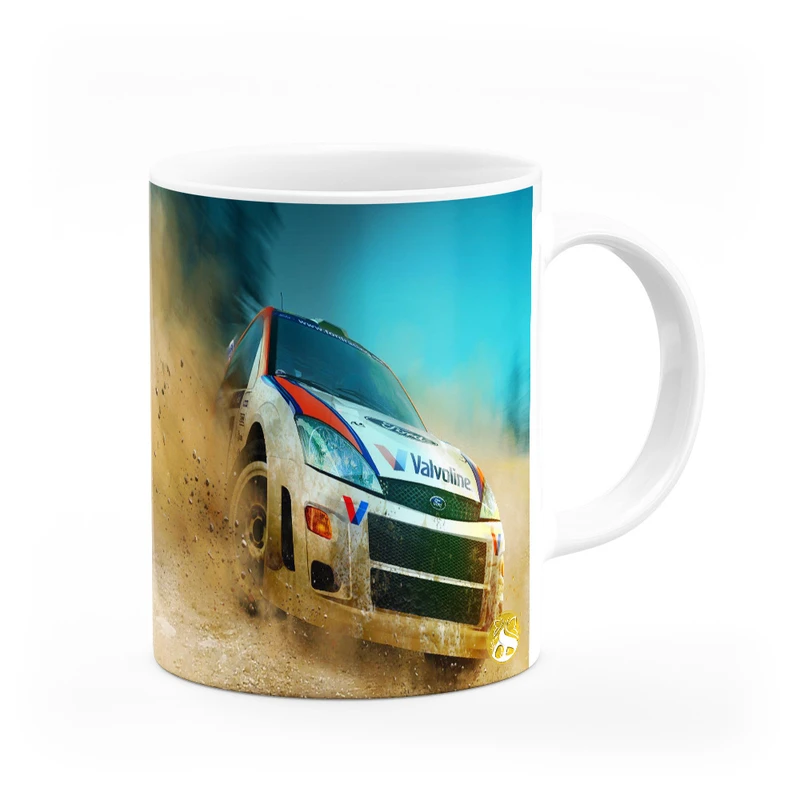 ماگ هومرو طرح ماشین رالی دریفت مدل MG7063