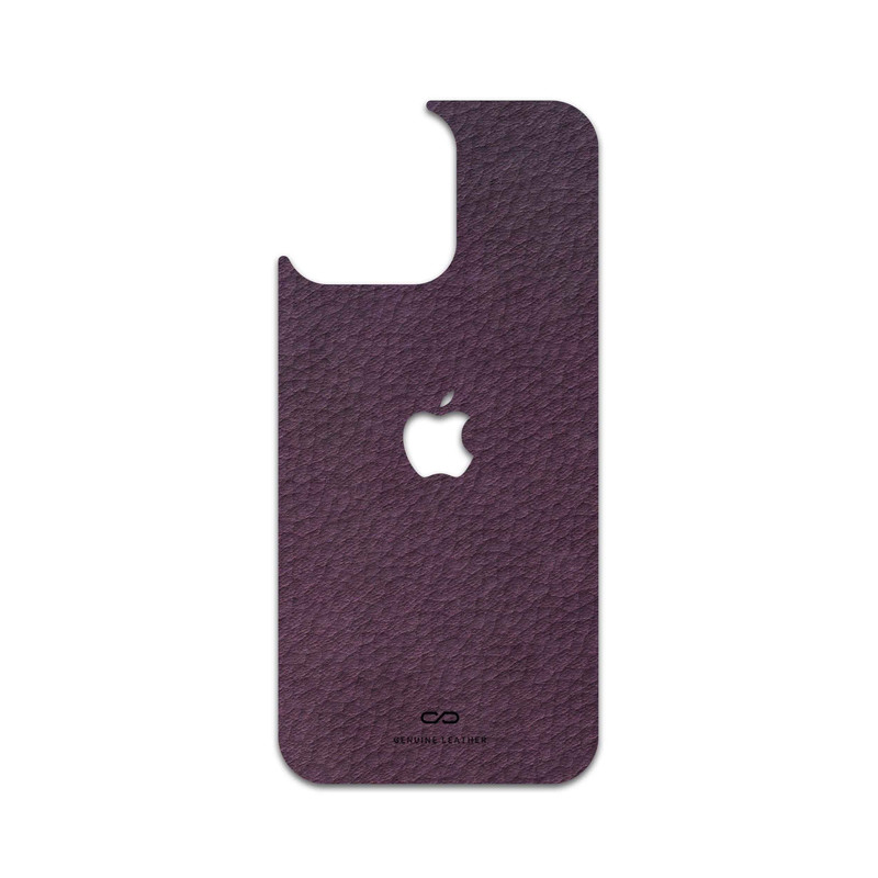 برچسب پوششی ماهوت مدل Purple-Leather مناسب برای گوشی موبایل اپل iPhone 16 Pro Max