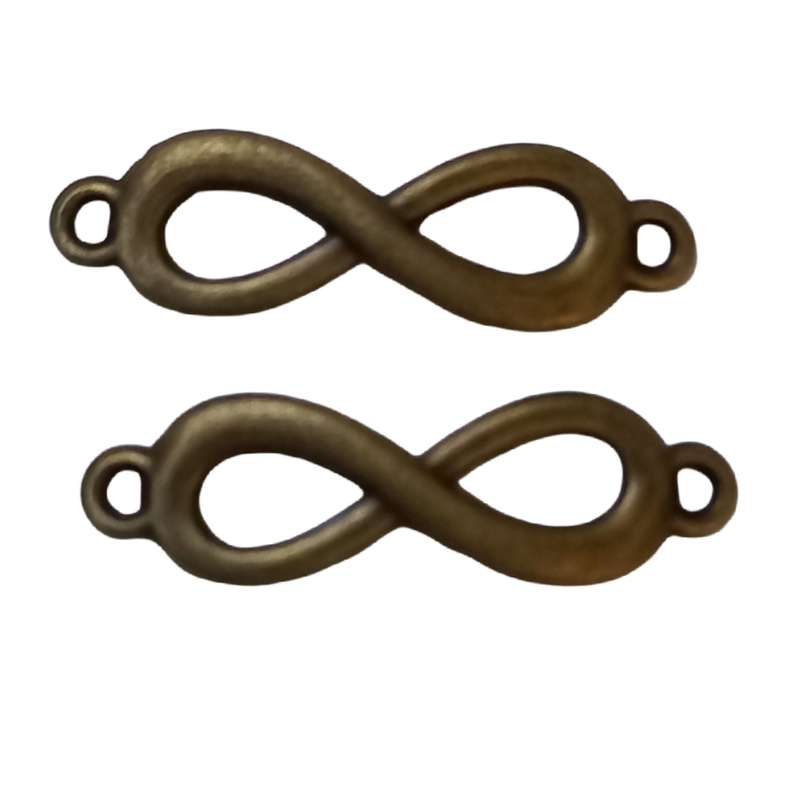 آویز دستبند طرح بینهایت بسته 2 عددی