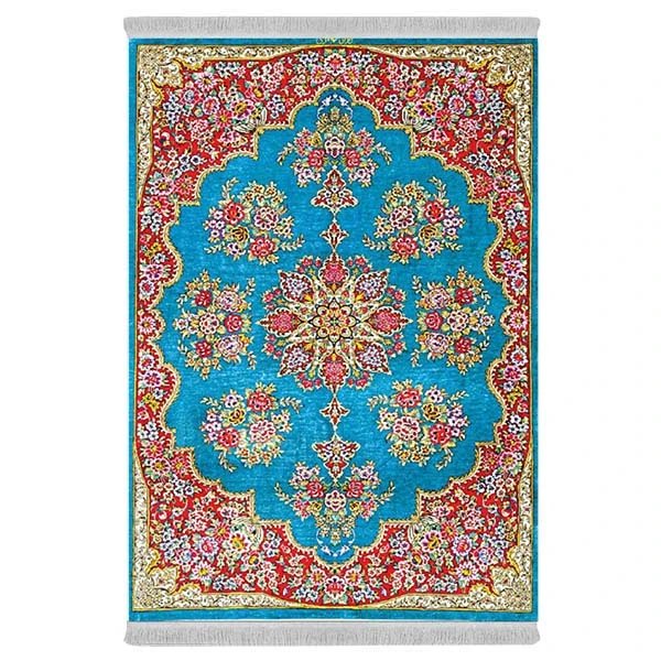 فرش پارچه‌ای دفه مدل فرشینه هازان مخمل کد 072