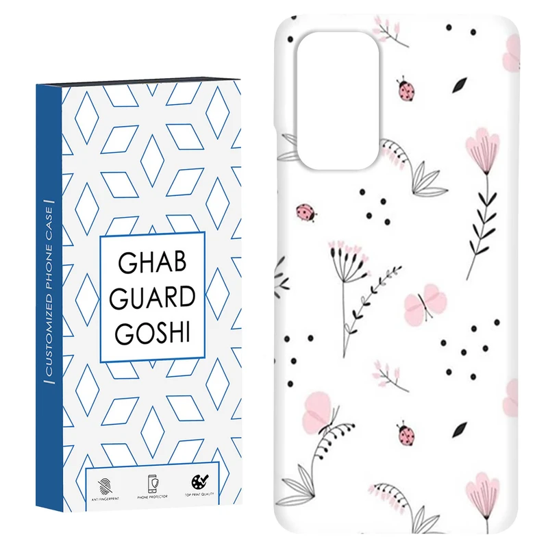 کاور قاب گارد گوشی طرح گل کد Dimo-419 مناسب برای گوشی موبایل شیائومی Redmi Note 9 4G / Redmi 9T