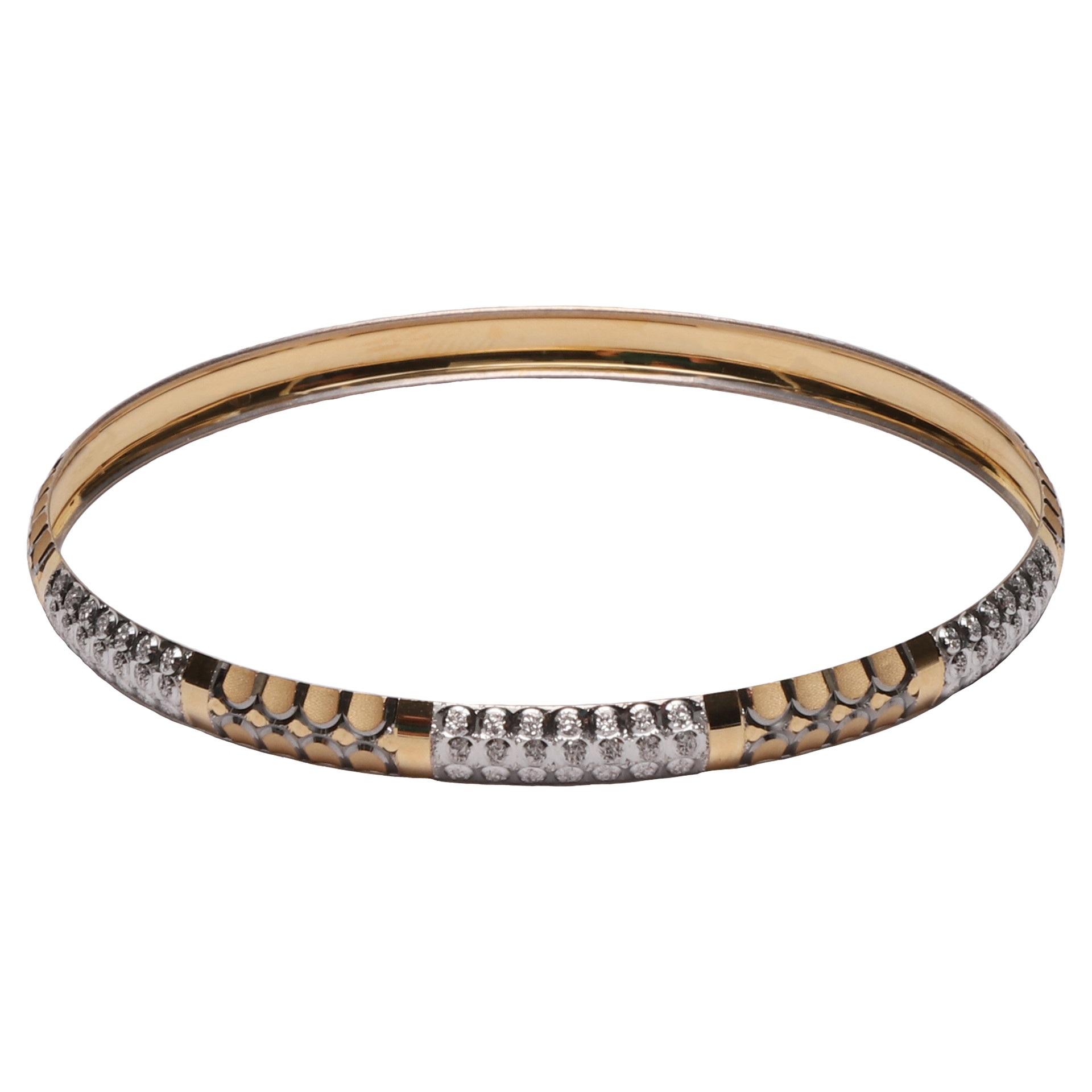 النگو طلا 18 عیار گوی گالری مدل G272