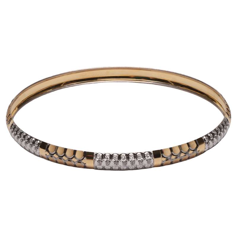 النگو طلا 18 عیار گوی گالری مدل G272