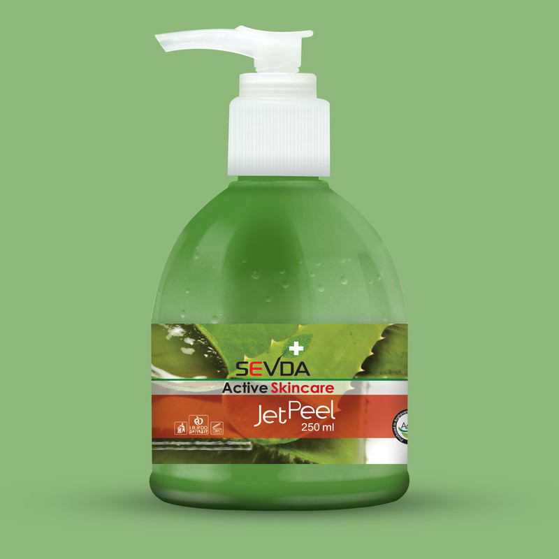 ژل لایه بردار پوست سودا مدل Jet Peel حجم 250 میلی لیتر مجموعه 4 عددی