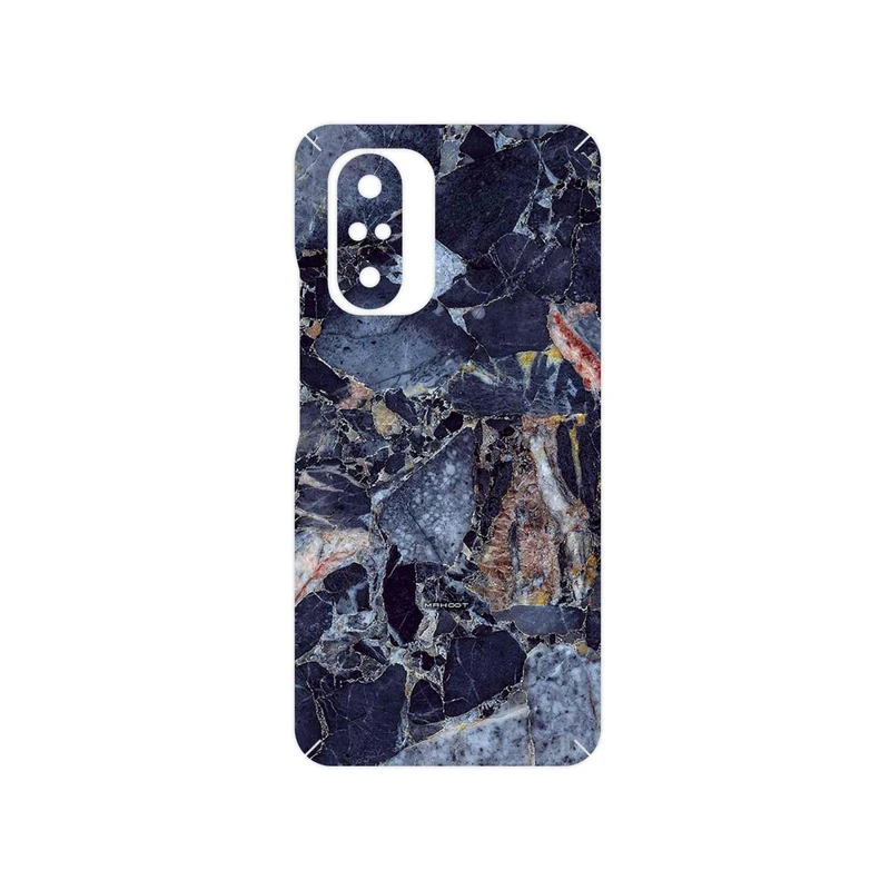 برچسب پوششی ماهوت مدل Broken black marble مناسب برای گوشی موبایل شیائومی Poco F3 5G