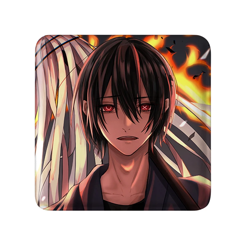 مگنت خندالو طرح بنیمارو انیمه نیروی آتش مدل مربعی کد 32239