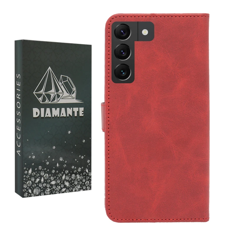 کیف کلاسوری دیامانته مدل Bersa Bk مناسب برای گوشی موبایل سامسونگ Galaxy S22