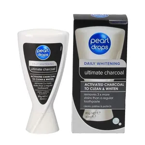 خمیردندان سفید کننده پرل دراپس مدل ultimate charcoal حجم 50 میلی لیتر 