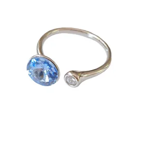 انگشتر زنانه مدل تک نگین