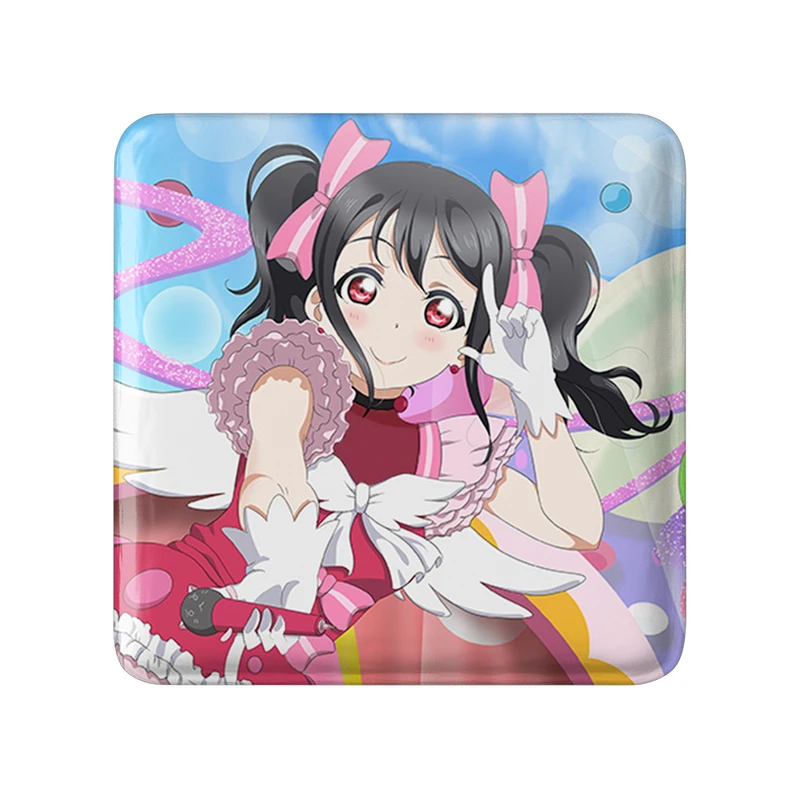 مگنت خندالو طرح نیکو یازاوا انیمه لاو لایو Love Live  مدل مربعی کد 18301