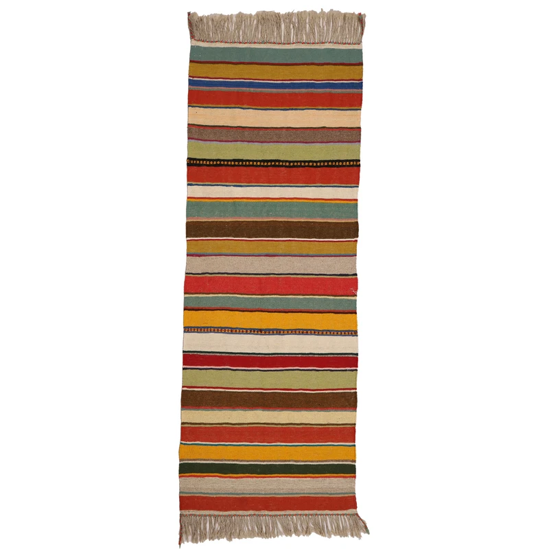 گلیم دستبافت یک ونیم متری مدل دکوراتیو کد 40410108