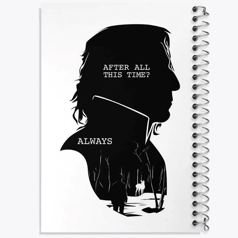 دفتر مشق 100 برگ خندالو طرح هری پاتر اسنیپ کد 24930