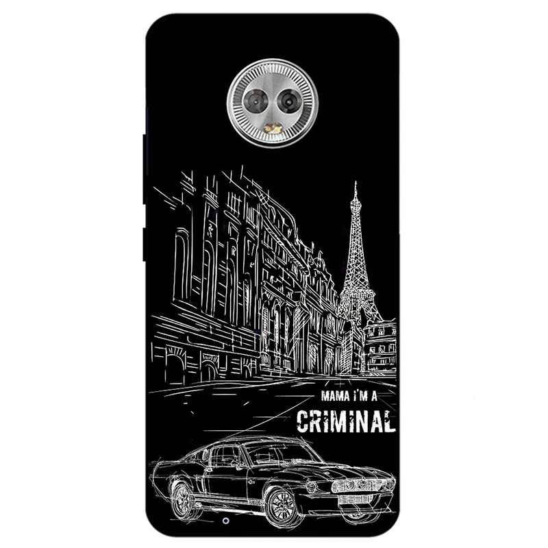 کاور مگافون طرح گنگ مدل 1890 مناسب برای گوشی موبایل موتورولا Moto G6