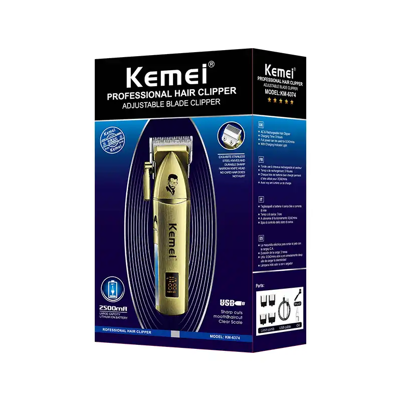 ماشین اصلاح موی سر و صورت کیمی مدل KM-6374