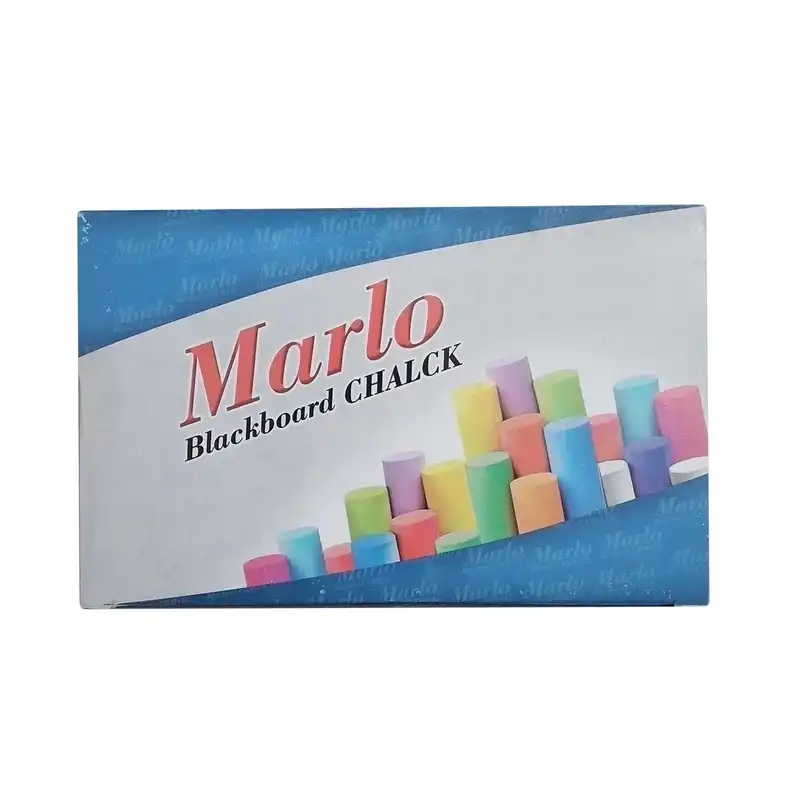 گچ رنگی مارلو  مدل 22 بسته 64 عددی