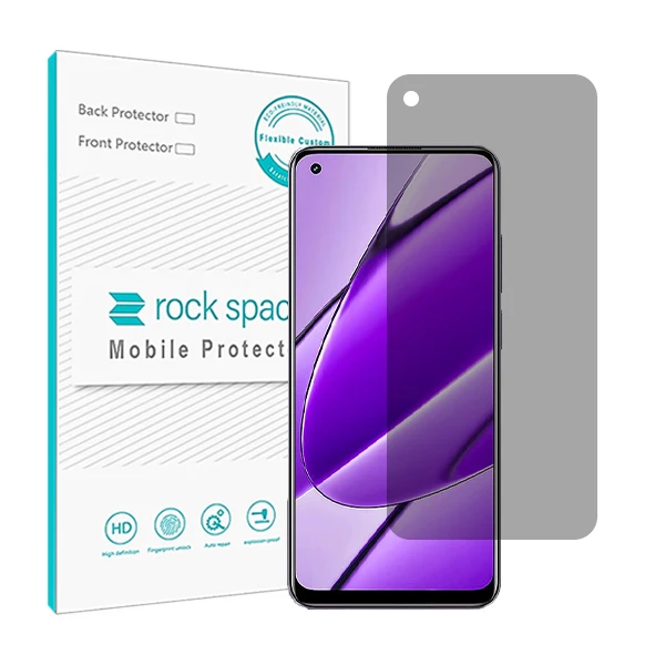 محافظ صفحه نمایش پرایوسی راک اسپیس مدل HyPRV مناسب برای گوشی موبایل ریلمی 11 4G
