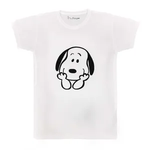 تی شرت بچگانه پرمانه طرح اسنوپی کد pmt.3638