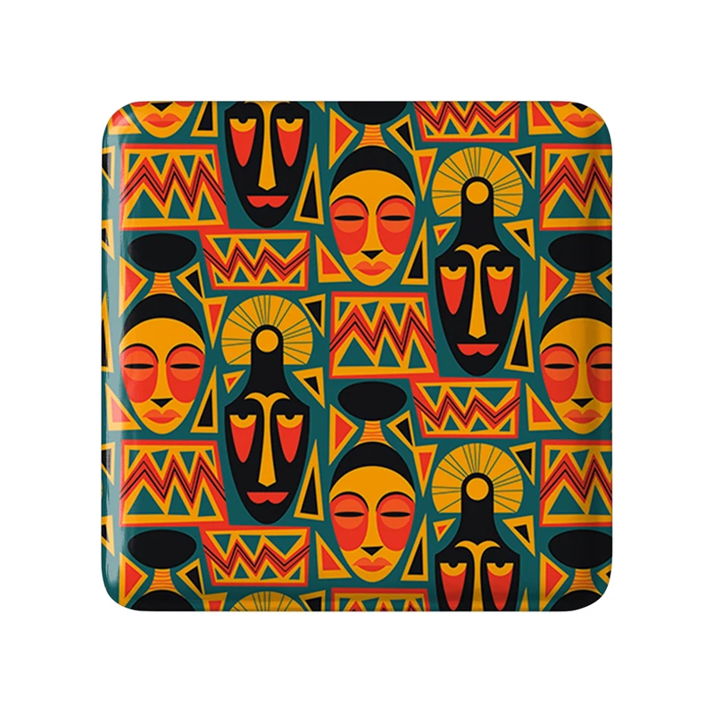 پیکسل خندالو طرح آفریقا Africa مدل مربعی کد 29830