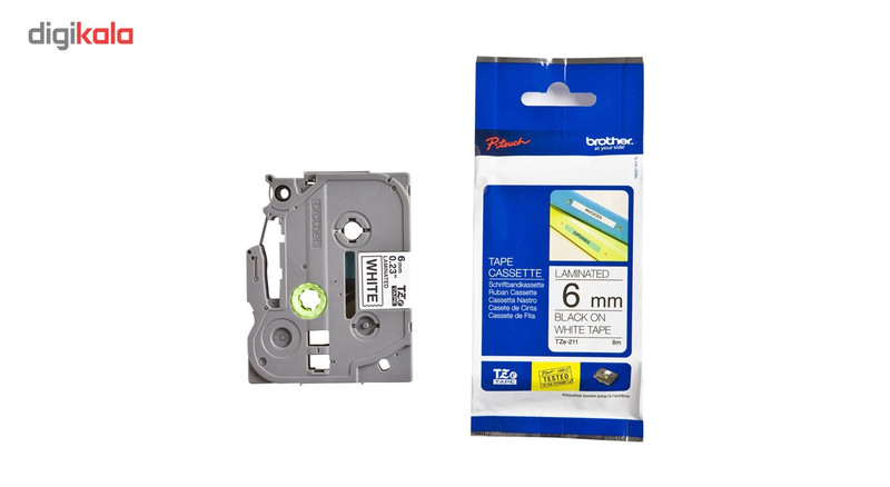 برچسب پرینتر لیبل زن برادر مدل TZe-211