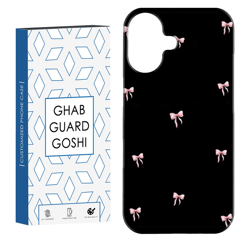 کاور قاب گارد گوشی طرح پاپیون کد Dimo-829 مناسب برای گوشی اپل Iphone 16     