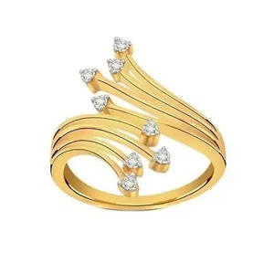 انگشتر طلا 18 عیار زنانه قیراط کد GH5129