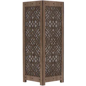 آباژور چوبی گالری آناهید طرح هندسی