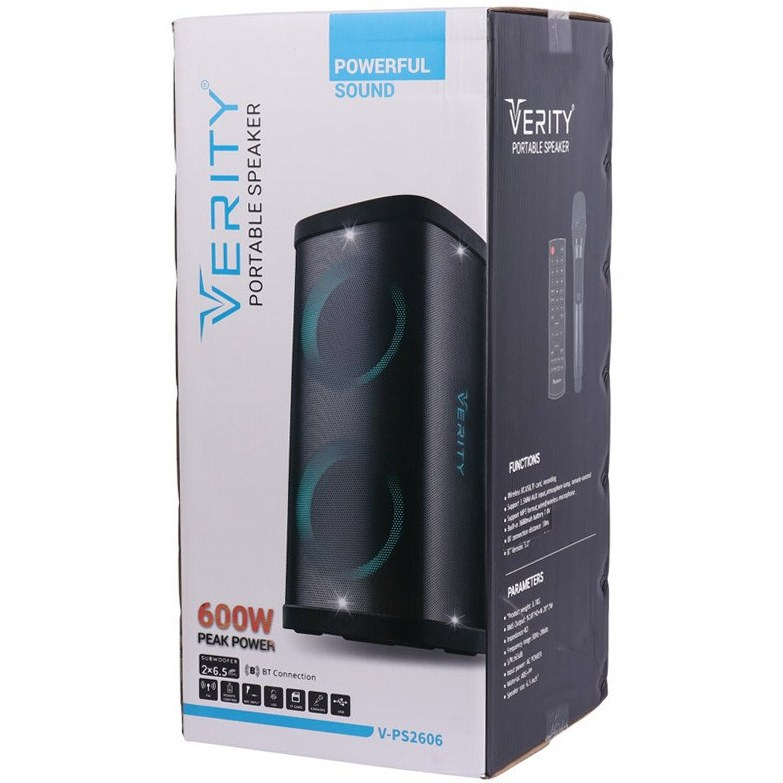 اسپیکر بلوتوثی قابل حمل وریتی مدل v ps2606