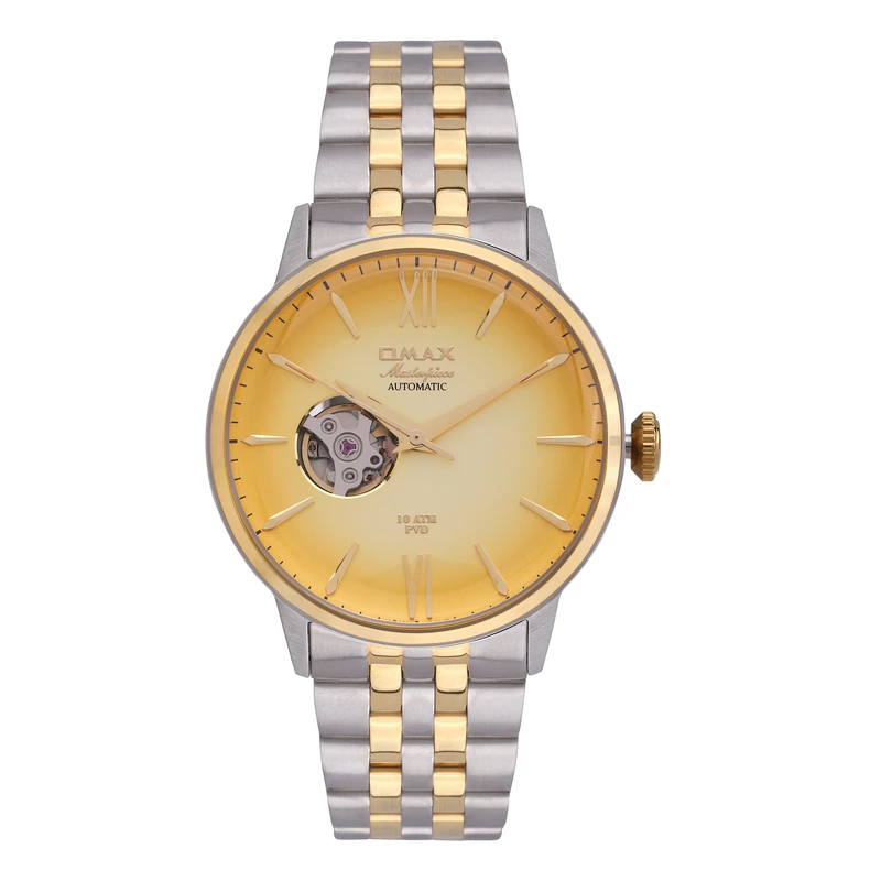 ساعت مچی عقربه‌ای اتوماتیک مردانه اوماکس مدل OAOR001T1TI