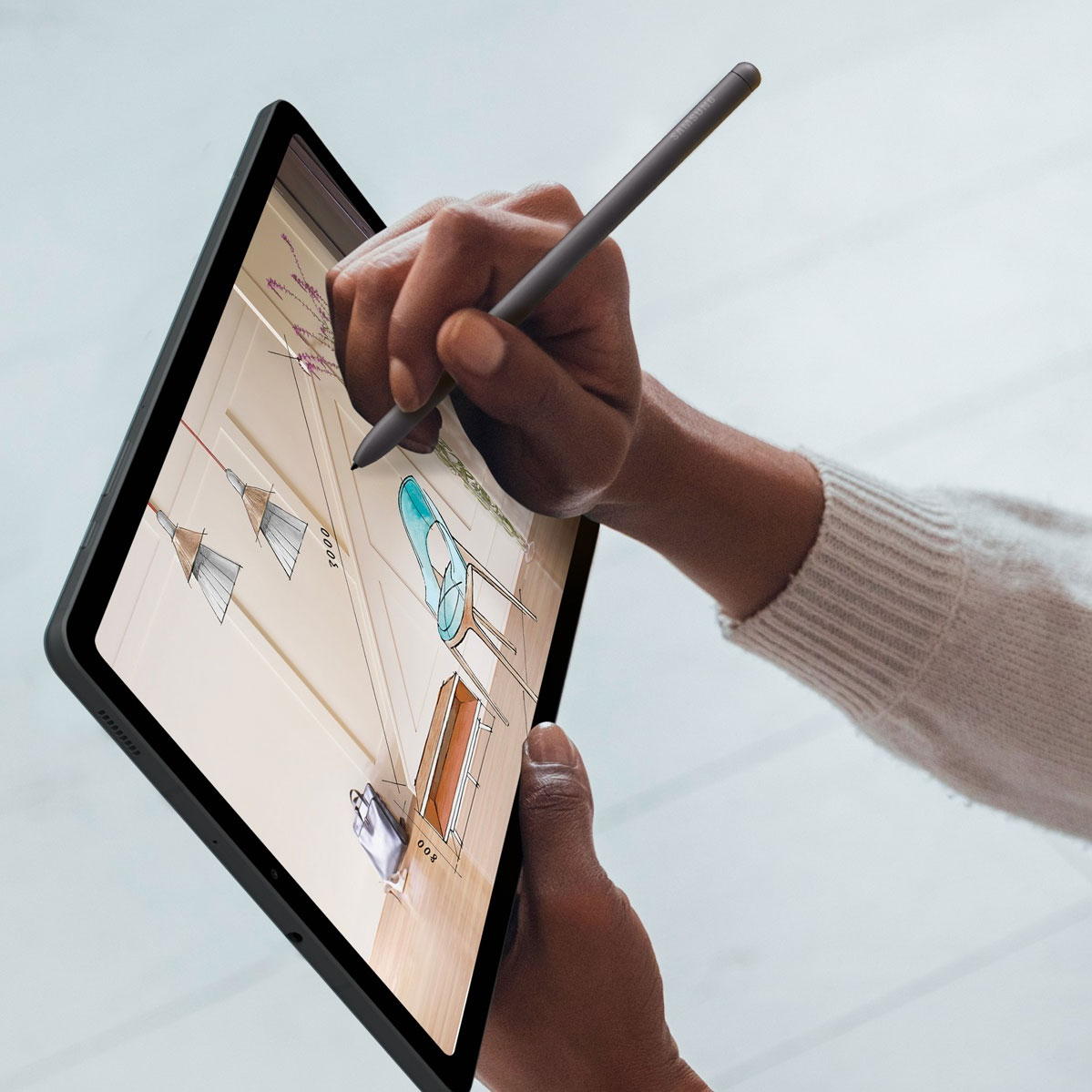 تبلت سامسونگ مدل Galaxy Tab S6 Lite 2022 ظرفیت 128 گیگابایت و رم 4 گیگابایت به همراه قلم