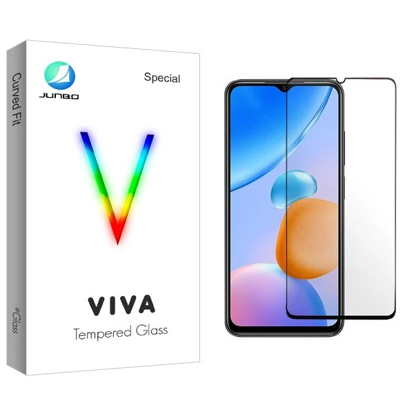 محافظ صفحه نمایش شیشه ای جانبو مدل Viva مناسب برای گوشی موبایل شیائومی Redmi 10 5G