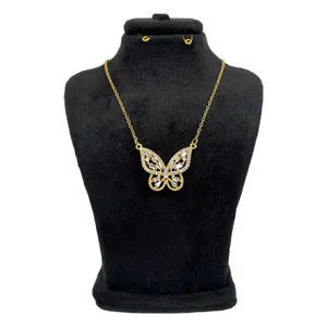 گردنبند زنانه مدل پروانه