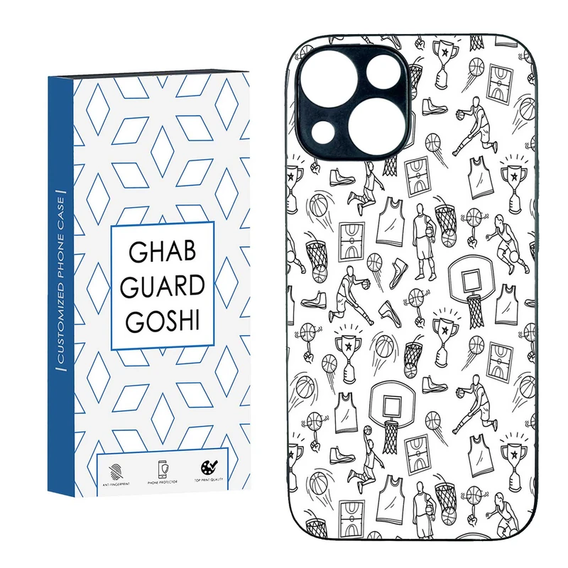 کاور قاب گارد گوشی طرح ورزشی کد TPU-126 مناسب برای گوشی موبایل اپل IPHONE 13 MINI