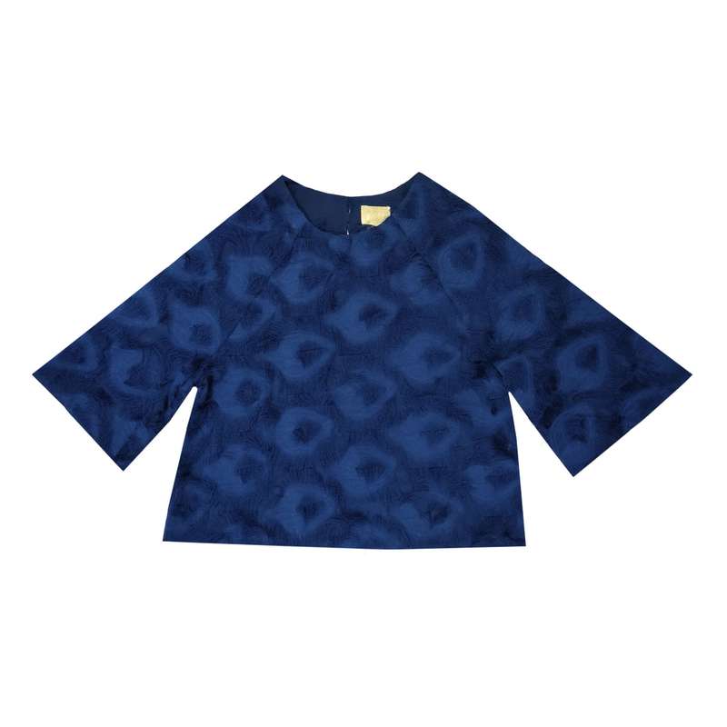 بلوز آستین سه ربع زنانه اچ اند ام مدل مجلسی k814