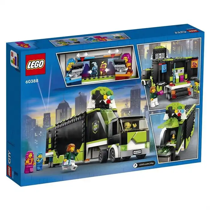 لگو سری سیتی مدل کامیون مسابقات کد 60388
