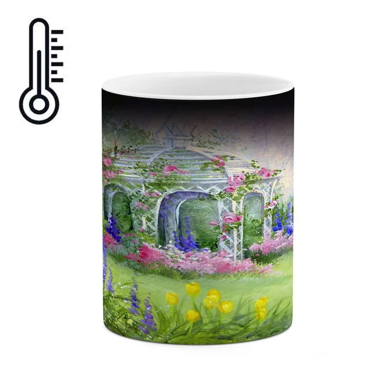 ماگ حرارتی کاکتی مدل نقاشی کد mgh13630