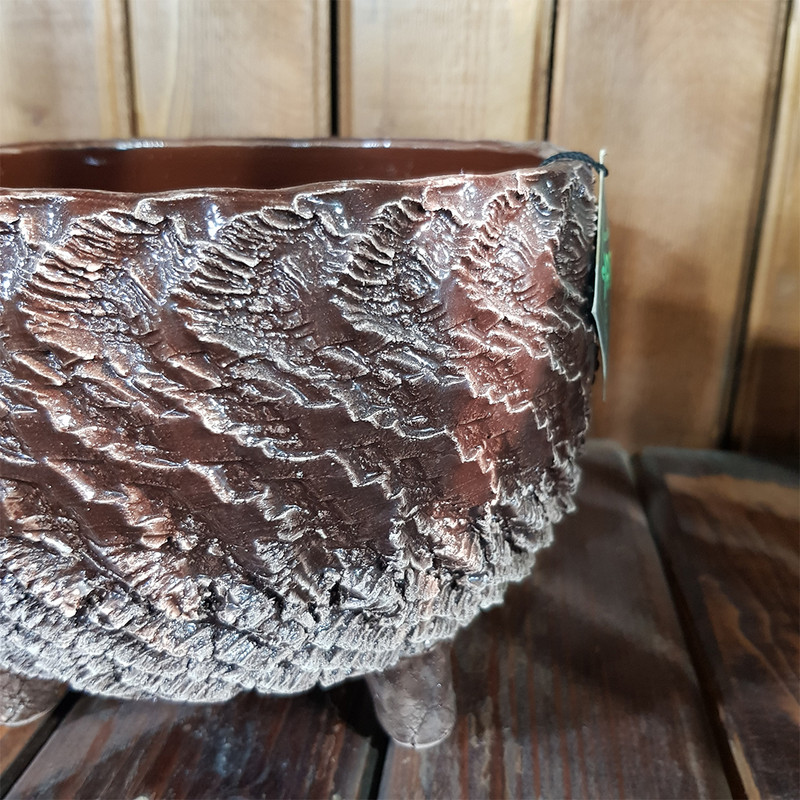 گلدان سفالی مدل بنسای P05