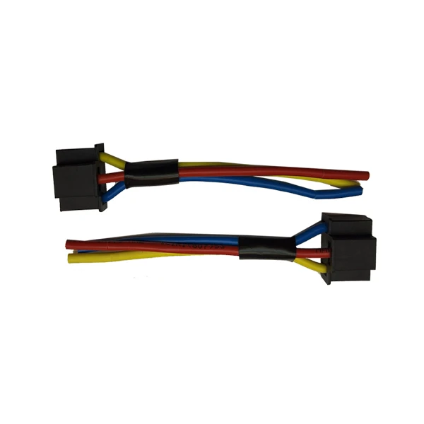 سوکت 3 فیش چراغ خودرو کد h4 بسته دو عددی