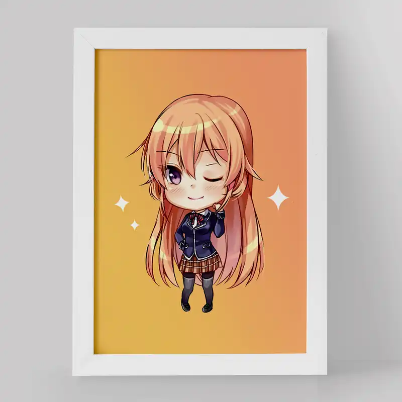 تابلو خندالو مدل ارینا انیمه جنگ غذاها کد 16974