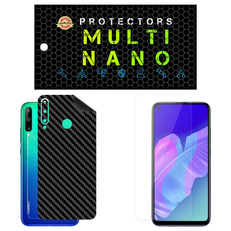محافظ صفحه نمایش مولتی نانو مدل X-SFC مناسب برای گوشی موبایل هوآوی Y7P به همراه برچسب پوششی