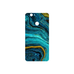 MAHOOT Turquoise marblewith golden streaks Cover Sticker for Huawei Nova
