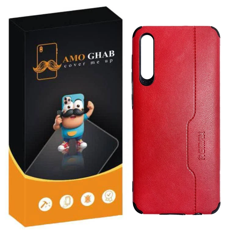 کاور عمو قاب مدل چرم RMX مناسب برای گوشی موبایل سامسونگ Galaxy A50 / A50s / A30s
