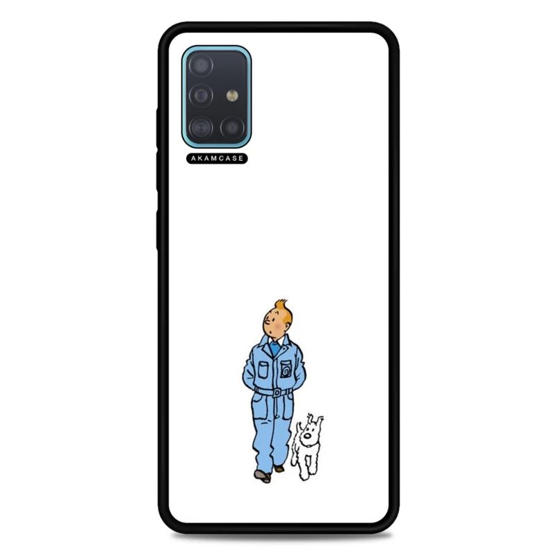 کاور آکام مدل AMC-WSGA51-TINTIN-13 مناسب برای گوشی موبایل سامسونگ Galaxy A51