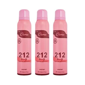 اسپری خوشبو کننده بدن زنانه دریکس مدل 212 حجم 200 میلی لیتر مجموعه ۳ عددی