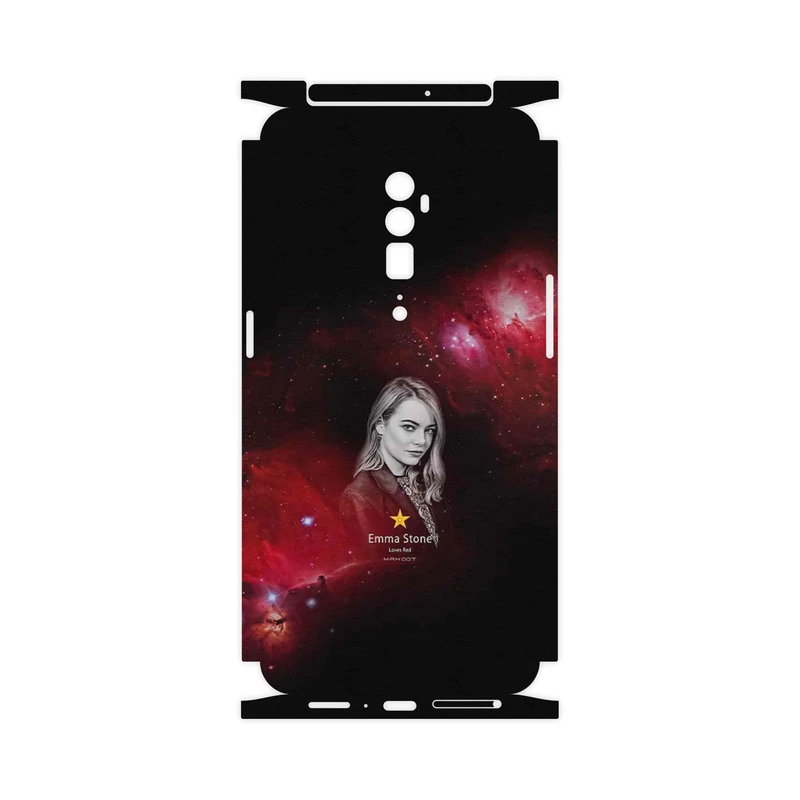 برچسب پوششی ماهوت مدل Emma Stone-FullSkin مناسب برای گوشی موبایل اپو RENO 10X