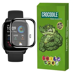 محافظ صفحه نمایش کروکودیل مدل C-PWM مناسب برای ساعت هوشمند امیزفیت Amazfit GTS 4 Mini