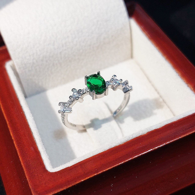 انگشتر نقره زنانه جی تی ای مدل جی نایس