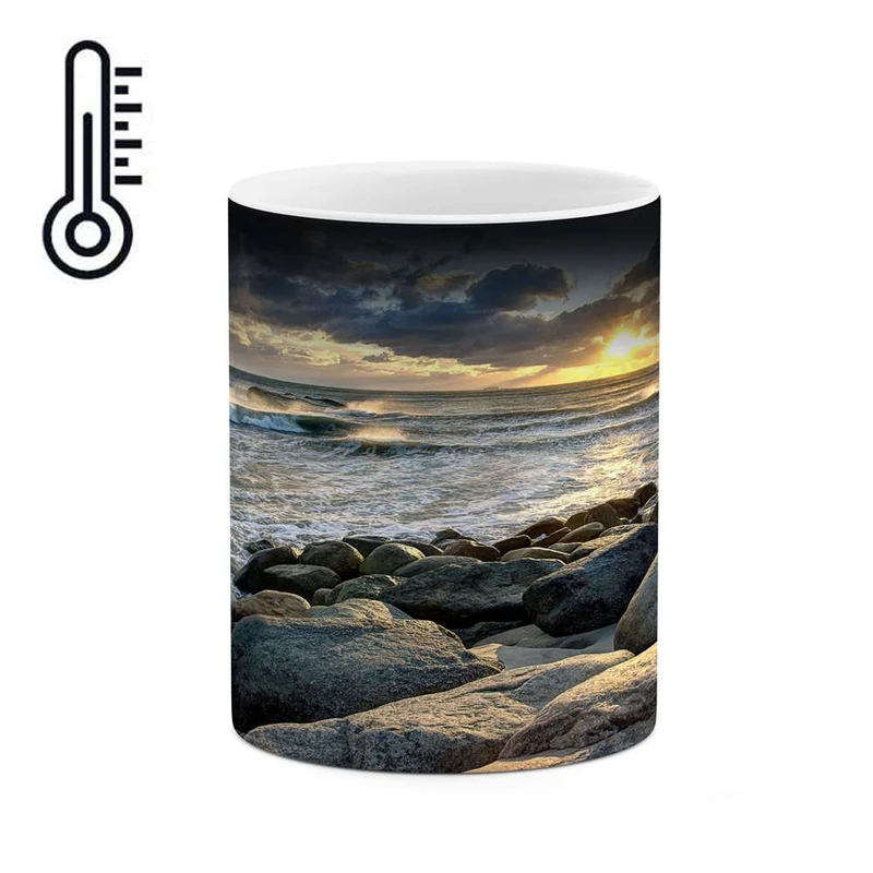 ماگ حرارتی کاکتی مدل منظره کد mgh13240