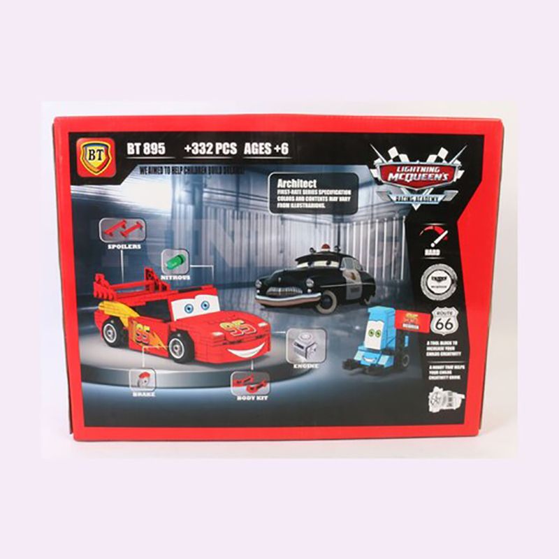 ساختنی مدل ماشین مک کوئین کد BT 895 -  - 3