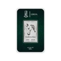 شمش نقره لیردا طرح اسب 999-15 Endless run