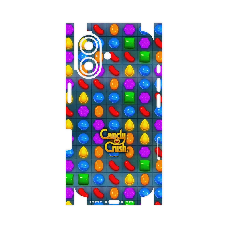 برچسب پوششی ماهوت مدل Candy Crush Game Series-FullSkin مناسب برای گوشی موبایل اپل iPhone 16